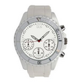 Pedre Unisex White Chronograph Sport Watch